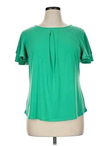 Liz Claiborne Short Sleeve Blouse (view 1)
