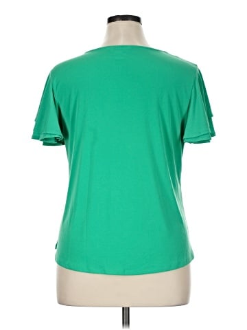 Liz Claiborne Short Sleeve Blouse (view 2)