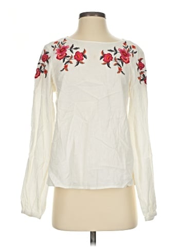 H&M L.O.G.G. Long Sleeve Blouse (view 1)