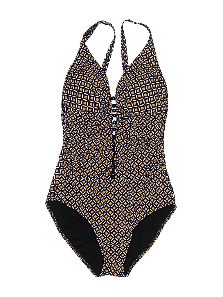 Pre-owned Profile By Gottex One Piece Swimsuit In Blue