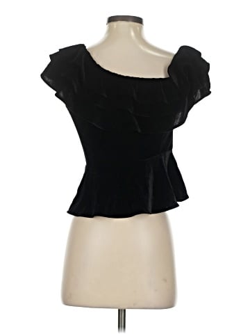 Aqua Short Sleeve Blouse (view 2)