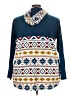 Lularoe Blue Turtleneck Sweater Size 24 - 26 - photo 2