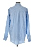 Double Zero 100% Cotton Stripes Blue Long Sleeve Button-Down Shirt Size M - photo 2