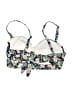 Kona Sol Floral Blue Green Swimsuit Top Size S - photo 2