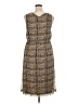 Avenue 100% Polyester Tweed Brown Casual Dress Size 14 Plus - photo 2