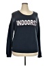 Zoe+Liv Blue Sweatshirt Size XXL - photo 1