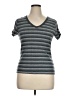 Route 66 Gray Short Sleeve Top Size XL - photo 1