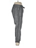 Athleta 100% Linen Tweed Marled Gray Linen Pants Size 10 - photo 4
