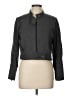 BCBGMAXAZRIA Solid Gray Jacket Size L - photo 1