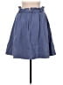 Odille Solid Blue Casual Skirt Size 6 - photo 2