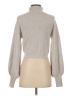BCBGMAXAZRIA Ivory Silver Wool Pullover Sweater Size S - photo 2