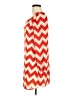 Sugarlips Chevron-herringbone Orange Casual Dress Size M (estimated) - photo 5