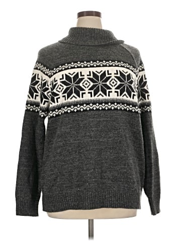 Lands' End Turtleneck Sweater (view 1)