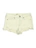 Mudd Ivory Denim Shorts Size 3 - photo 1