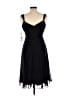 Evan Picone 100% Polyester Black Cocktail Dress Size 10 Petite - photo 2