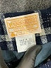 Pendleton 100% Virgin Wool Checkered-gingham Blue Wool Blazer Size 12 - photo 6