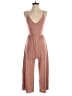 Sienna Sky Solid Brown Jumpsuit Size S - photo 1
