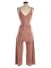 Sienna Sky Solid Brown Jumpsuit Size S - photo 2