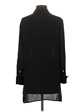 Vince. 3/4 Sleeve Silk Top (view 2)