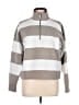 Calia Stripes Gray Pullover Sweater Size L - photo 1