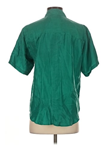 Erika Short Sleeve Silk Top (view 2)