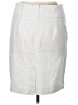 Apostrophe Solid White Black Casual Skirt Size 10 - photo 2