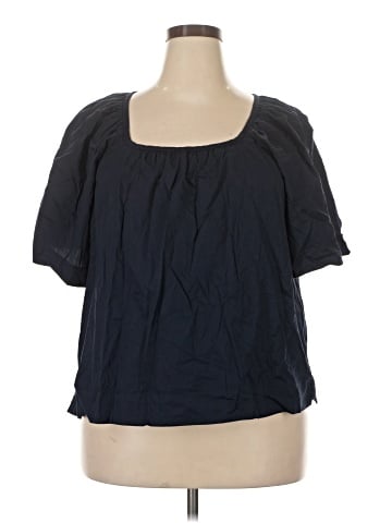 Free Assembly Short Sleeve Blouse (view 1)