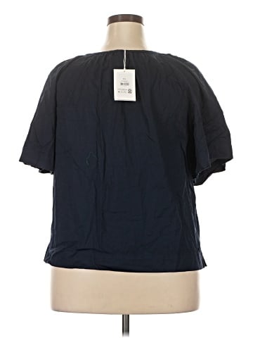 Free Assembly Short Sleeve Blouse (view 2)