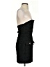 Aqua 100% Polyester Tweed Black Cocktail Dress Size XS - photo 4