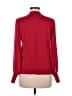 CeCe Red Long Sleeve Blouse Size M - photo 2