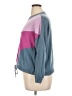 Lou & Grey 100% Cotton Color Block Purple Pullover Sweater Size XL (petite) - photo 5