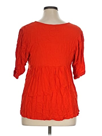 Umgee 3/4 Sleeve Blouse (view 2)