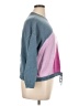Lou & Grey 100% Cotton Color Block Purple Pullover Sweater Size XL (petite) - photo 4