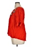 Umgee Orange 3/4 Sleeve Blouse Size XL - photo 5
