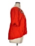 Umgee Orange 3/4 Sleeve Blouse Size XL - photo 4