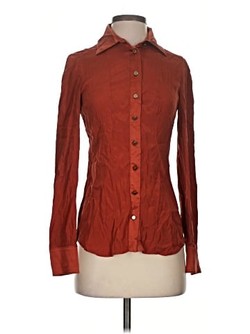 W by Worth Long Sleeve Silk Top (view 1)