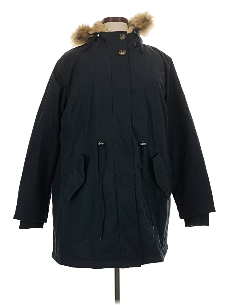 Pre-owned Levi's Raincoat In Black