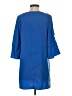 Glam 100% Polyester Blue Casual Dress Size S - photo 2