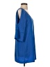 Glam 100% Polyester Blue Casual Dress Size S - photo 4