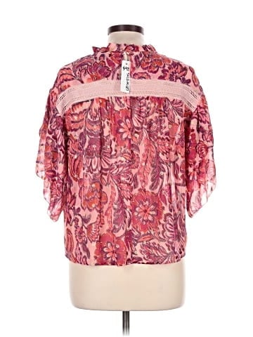 Olivaceous Short Sleeve Blouse (view 2)