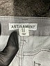 Artisan NY Polka Dots Gray Jeans Size 12 - photo 7