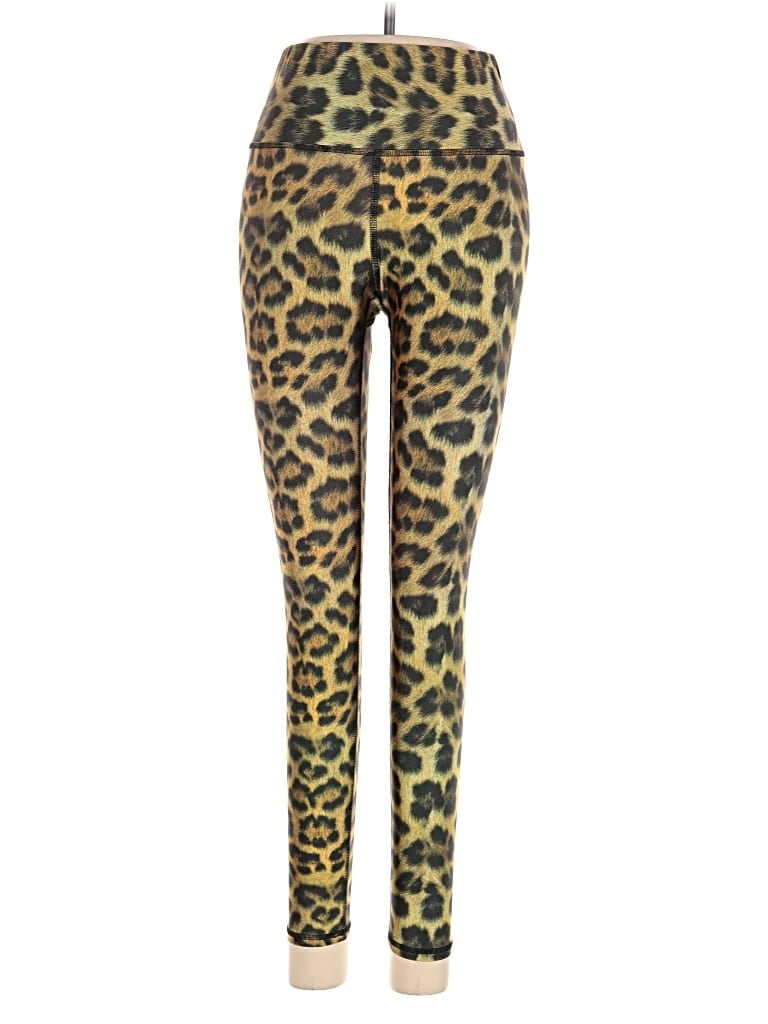 Pre-owned Terez Leggings In Gold
