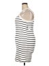 Old Navy Stripes White Casual Dress Size 2X - photo 5