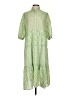 Umgee 100% Polyester Green Casual Dress Size S - photo 1