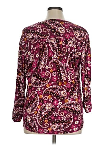 Kim Rogers 3/4 Sleeve Blouse (view 2)