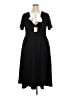 BLOOMCHIC Solid Black Casual Dress Size 18 - photo 2