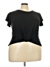 Just Be... Black Short Sleeve Top Size 3X - photo 1