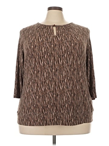 Soft by Avenue 3/4 Sleeve Blouse (view 1)
