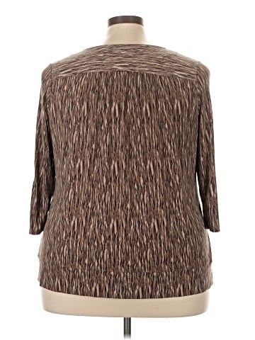 Soft by Avenue 3/4 Sleeve Blouse (view 2)