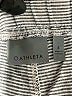 Athleta 100% Linen Chevron-herringbone Gray Shorts Size 8 - photo 3
